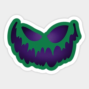 Purple smile Sticker